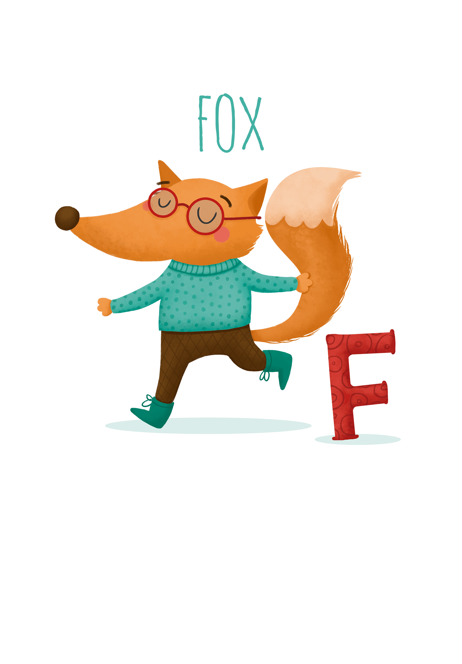 Fox alphabet friend
